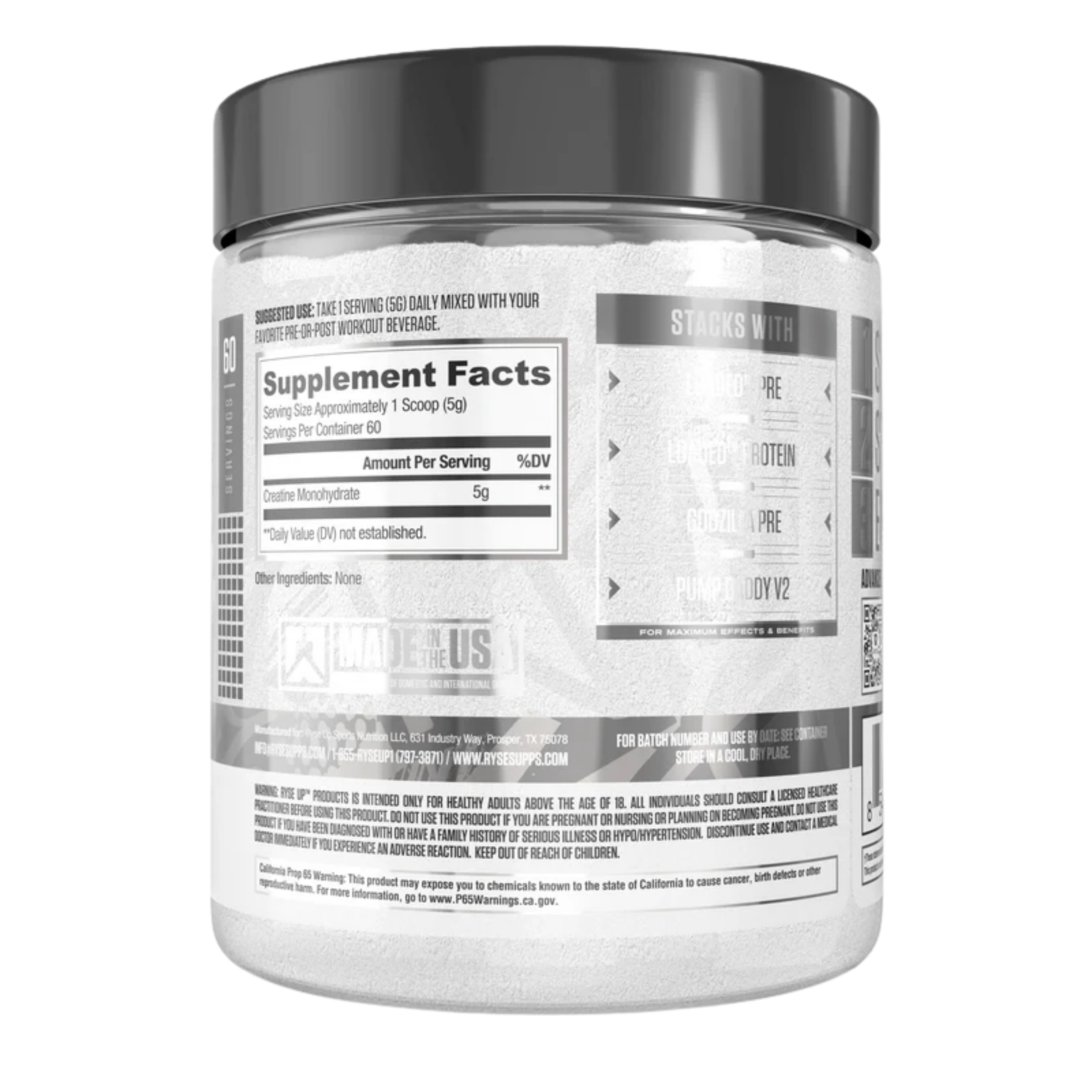 RYSE® Creatine Monohydrate