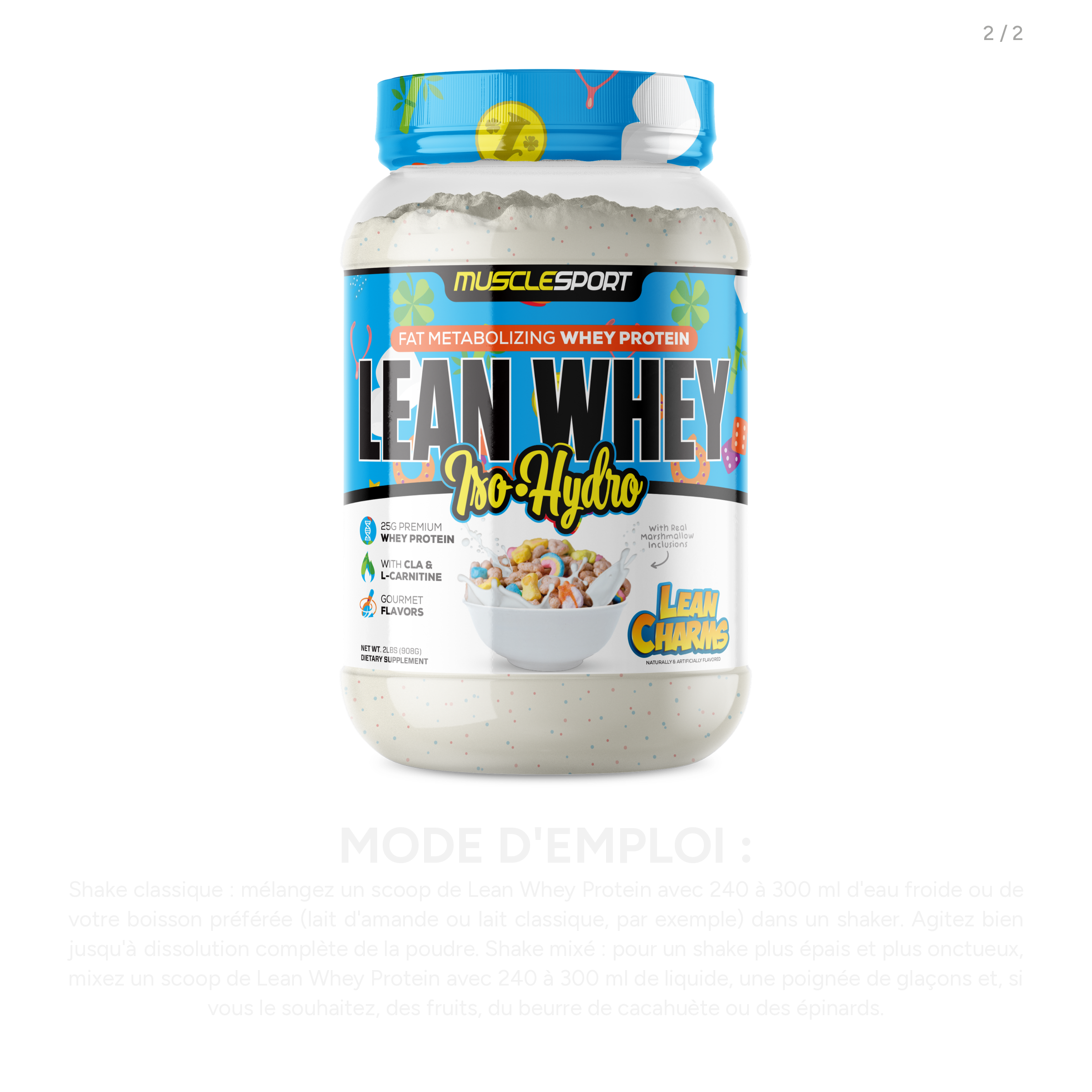 MuscleSport Lean Whey® Iso Hydro