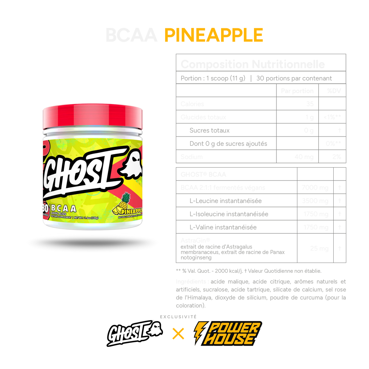 GHOST® BCAA