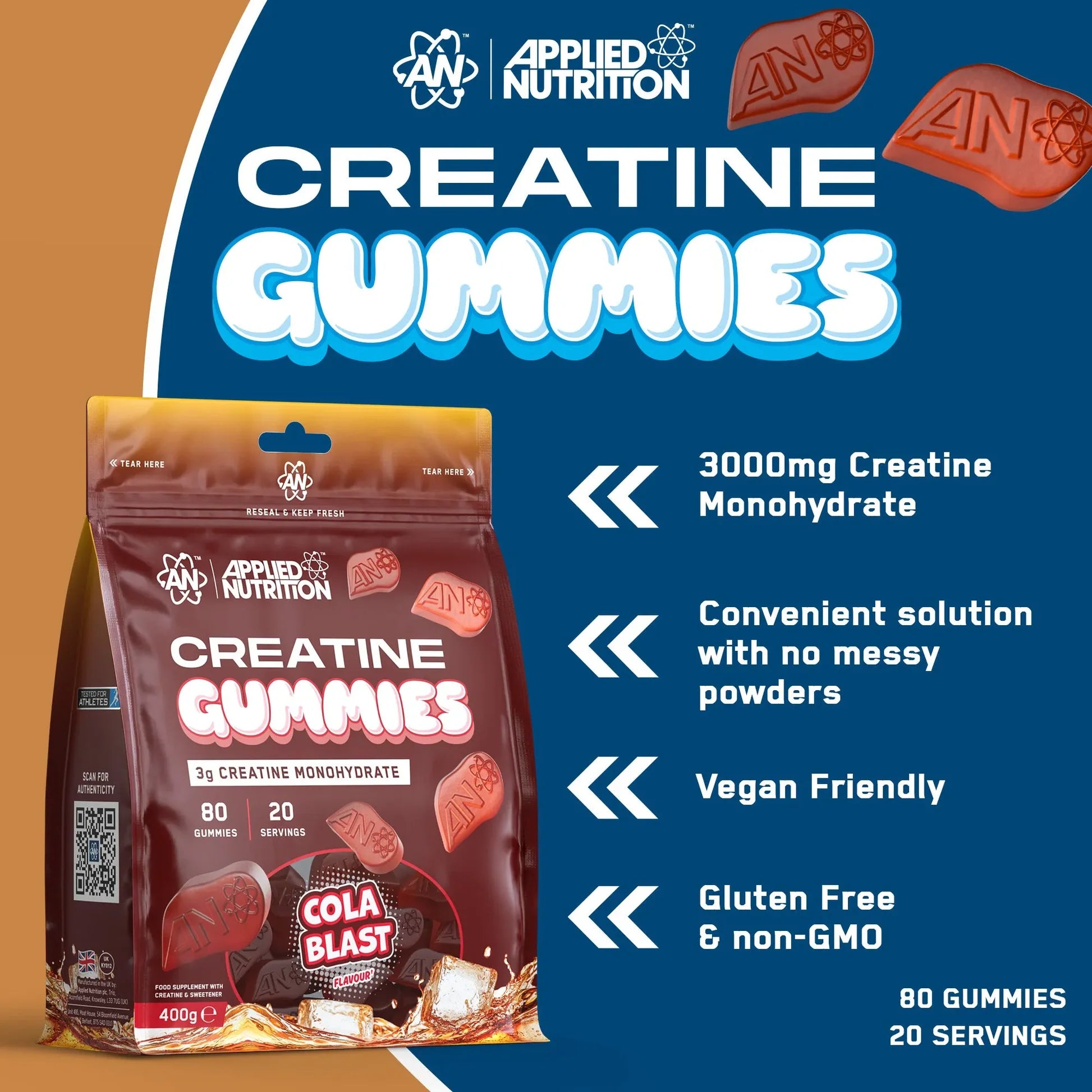 Créatine Monohydrate Gummies