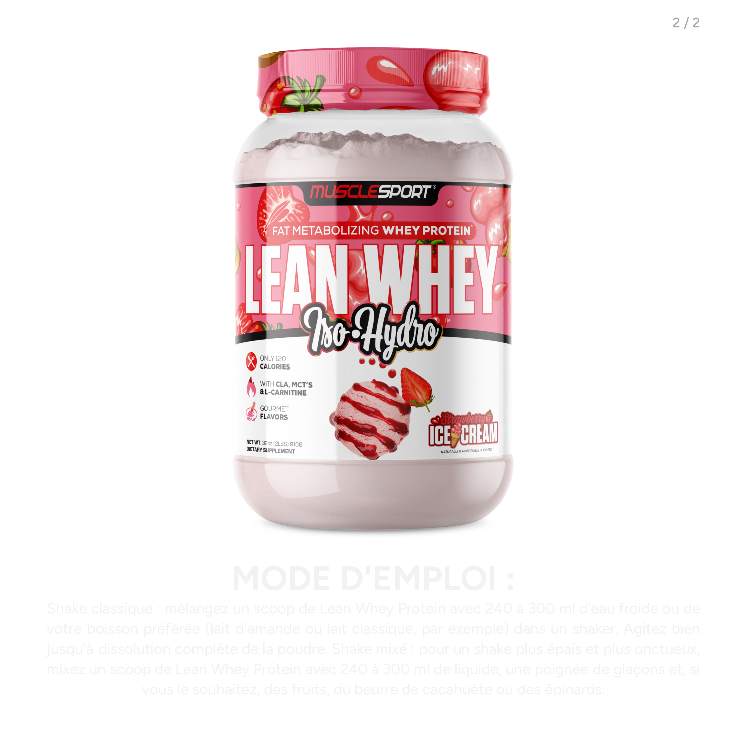 MuscleSport Lean Whey® Iso Hydro