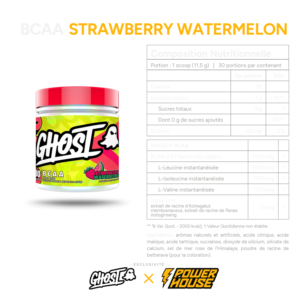 GHOST® BCAA