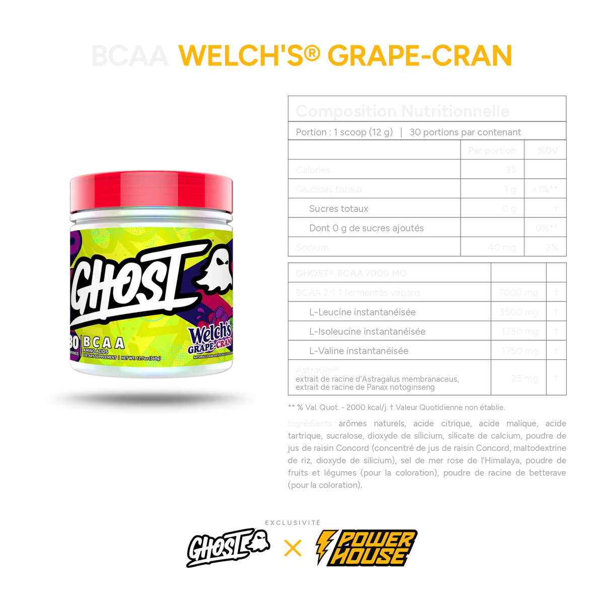 GHOST® BCAA