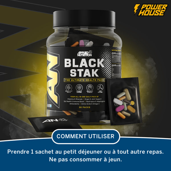 BLACK STAK - Le Pack Santé Ultime