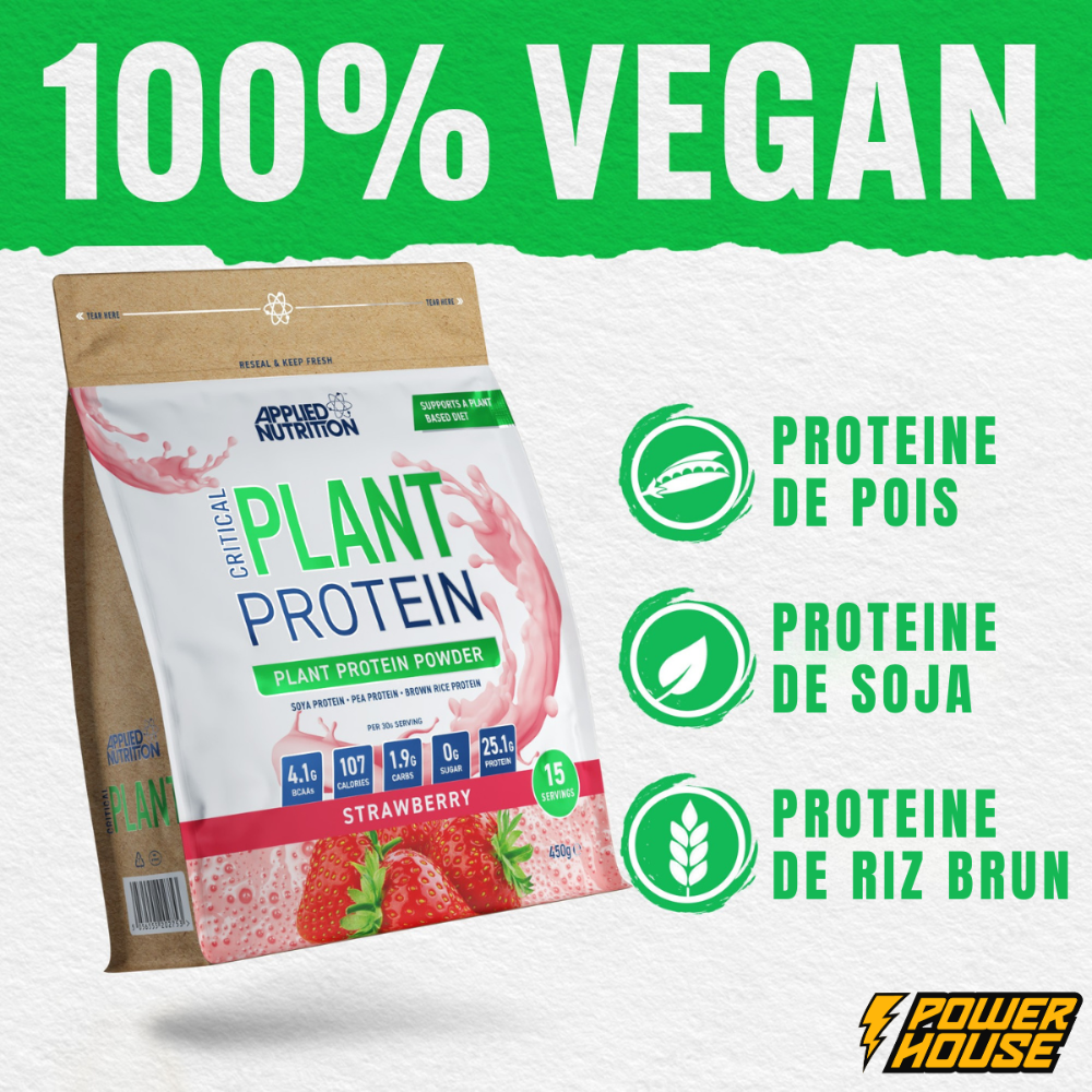 Critical Plant 450g (Protéine Végan)