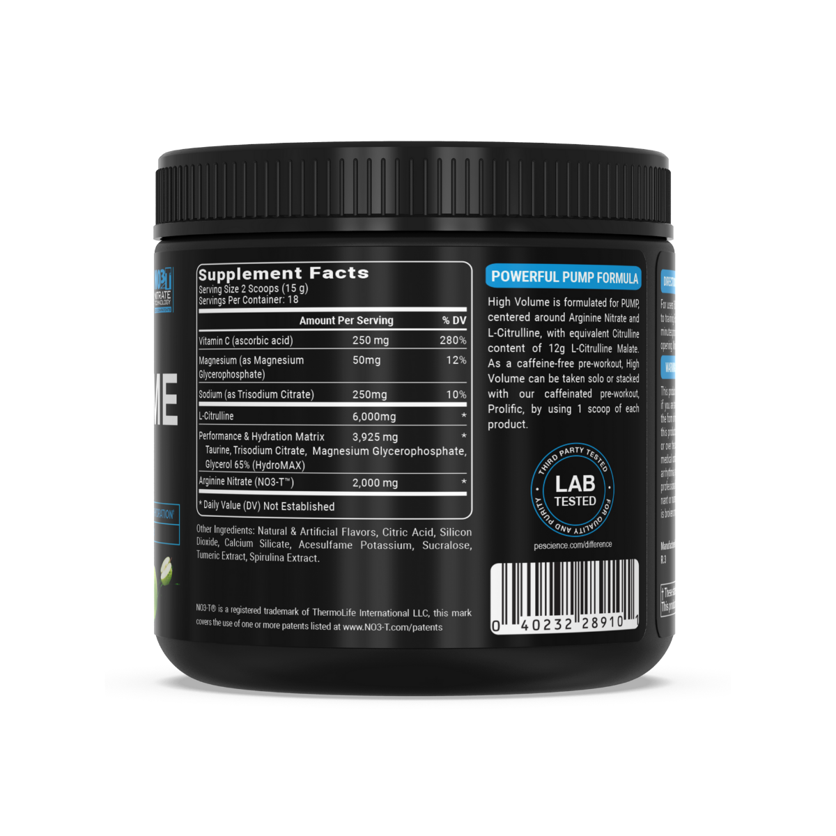 High Volume Pre-Workout
