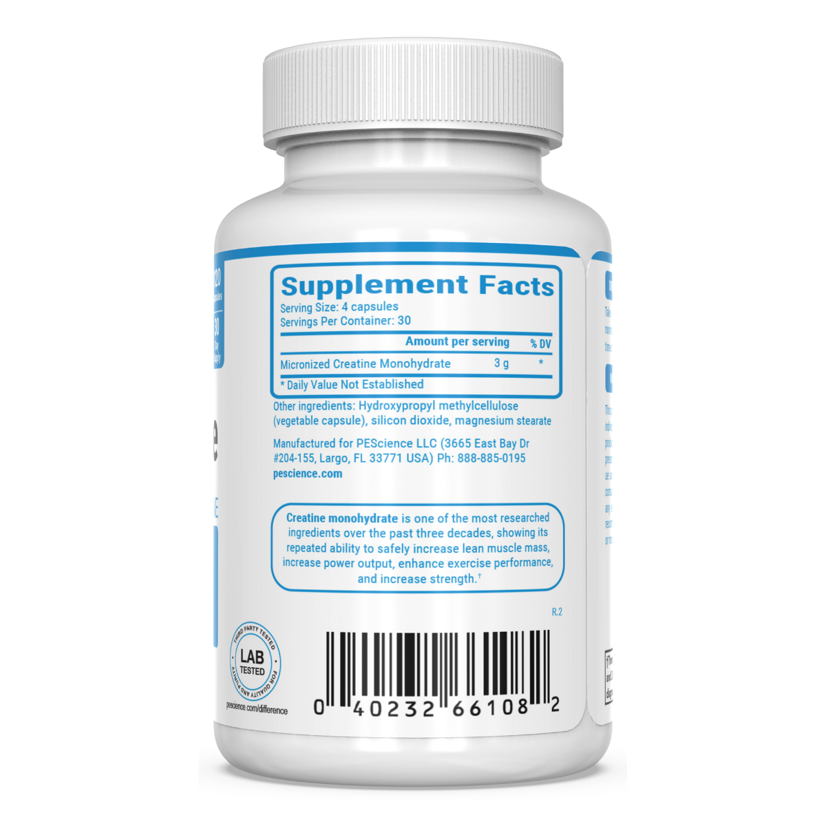 TruCreatine Gélules - Créatine de Creapure®
