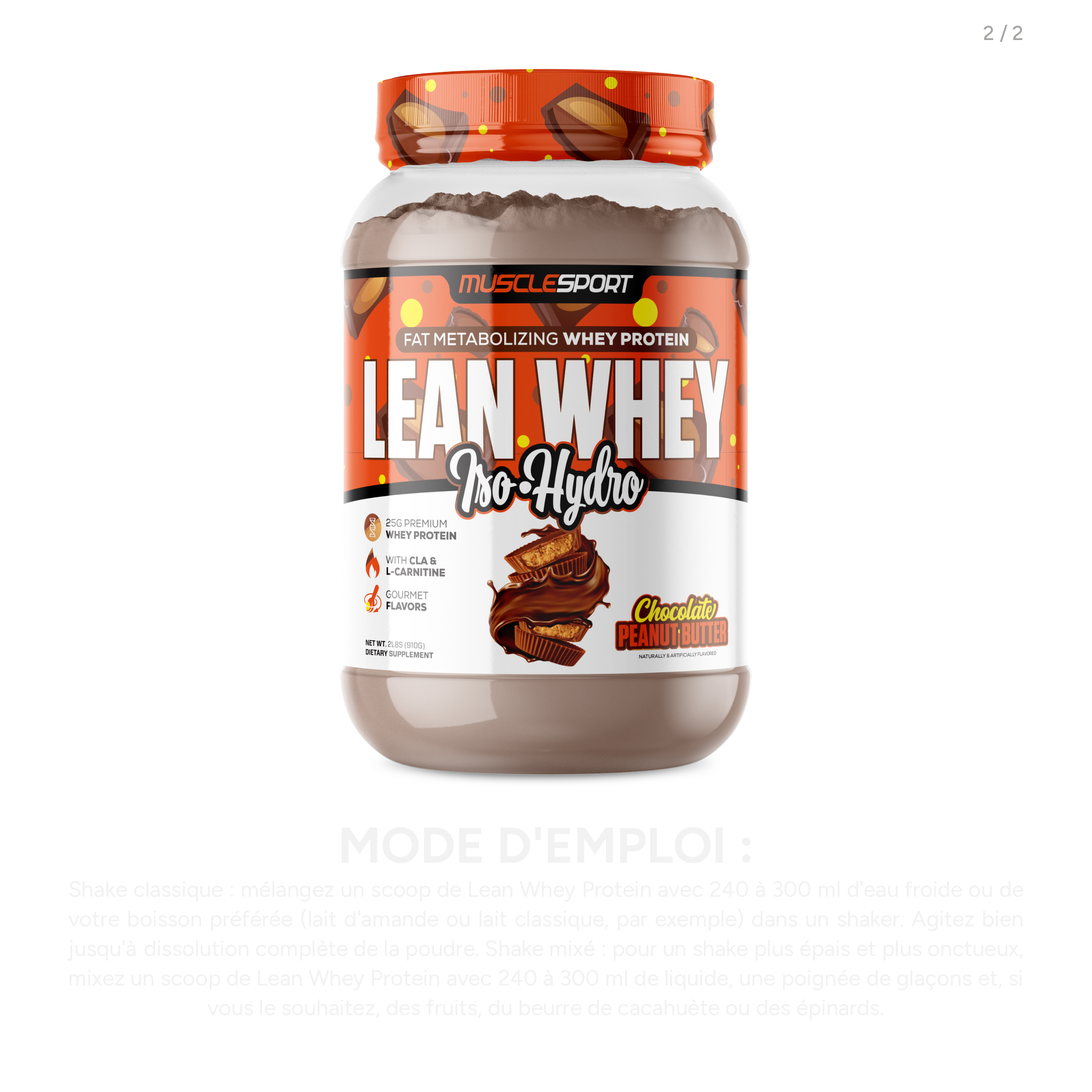 MuscleSport Lean Whey® Iso Hydro