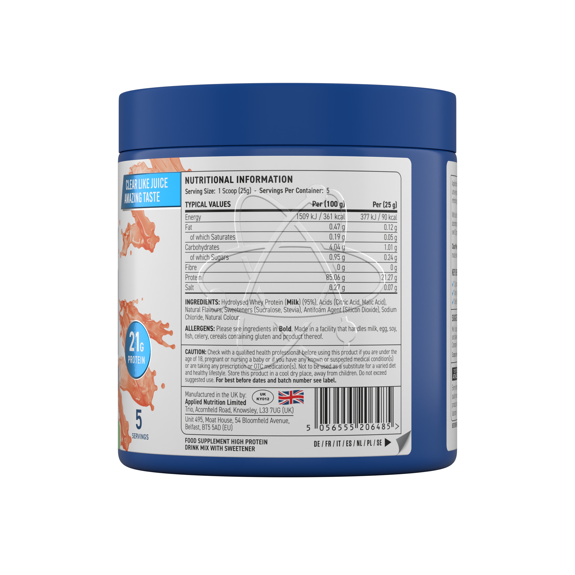 Clear Whey Protein (Whey Hydrolysé)