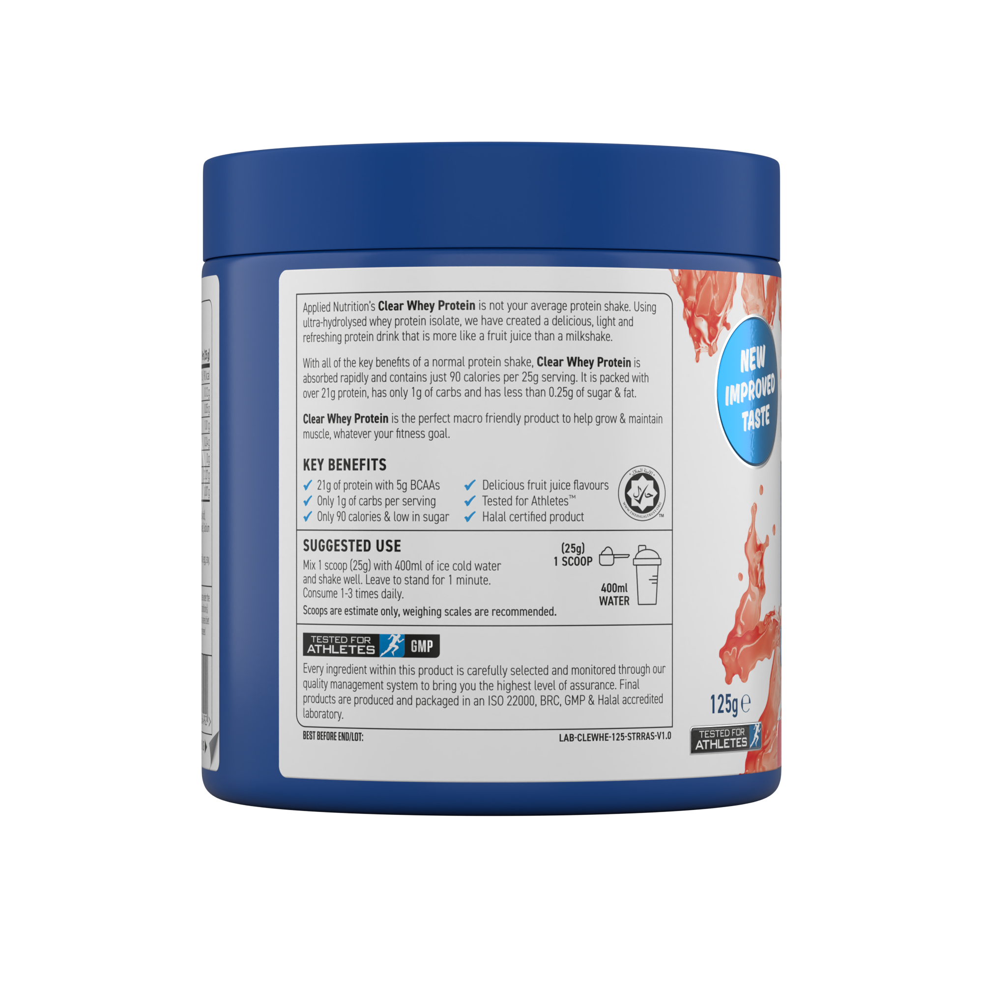 Clear Whey Protein (Whey Hydrolysé)