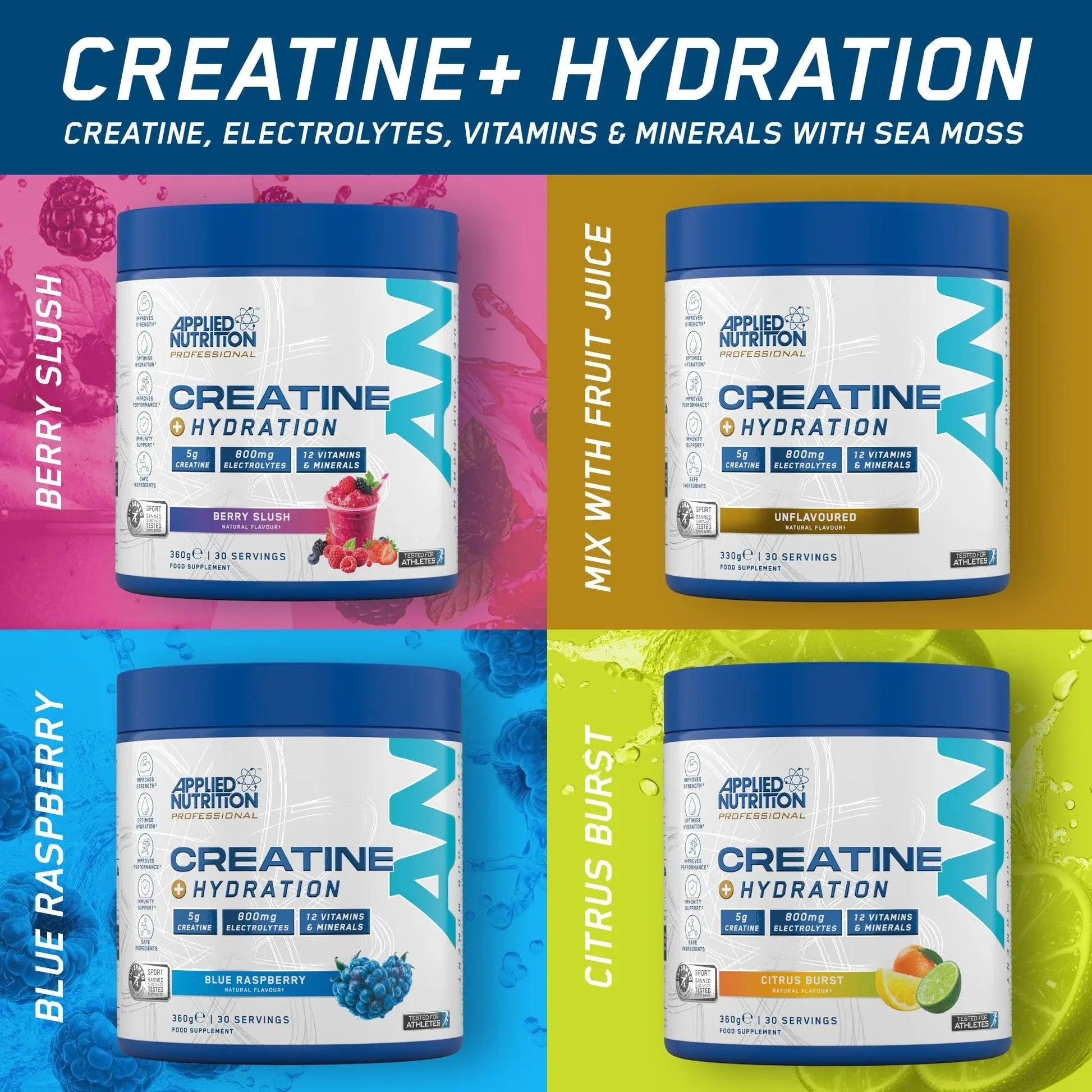 Créatine + Hydratation