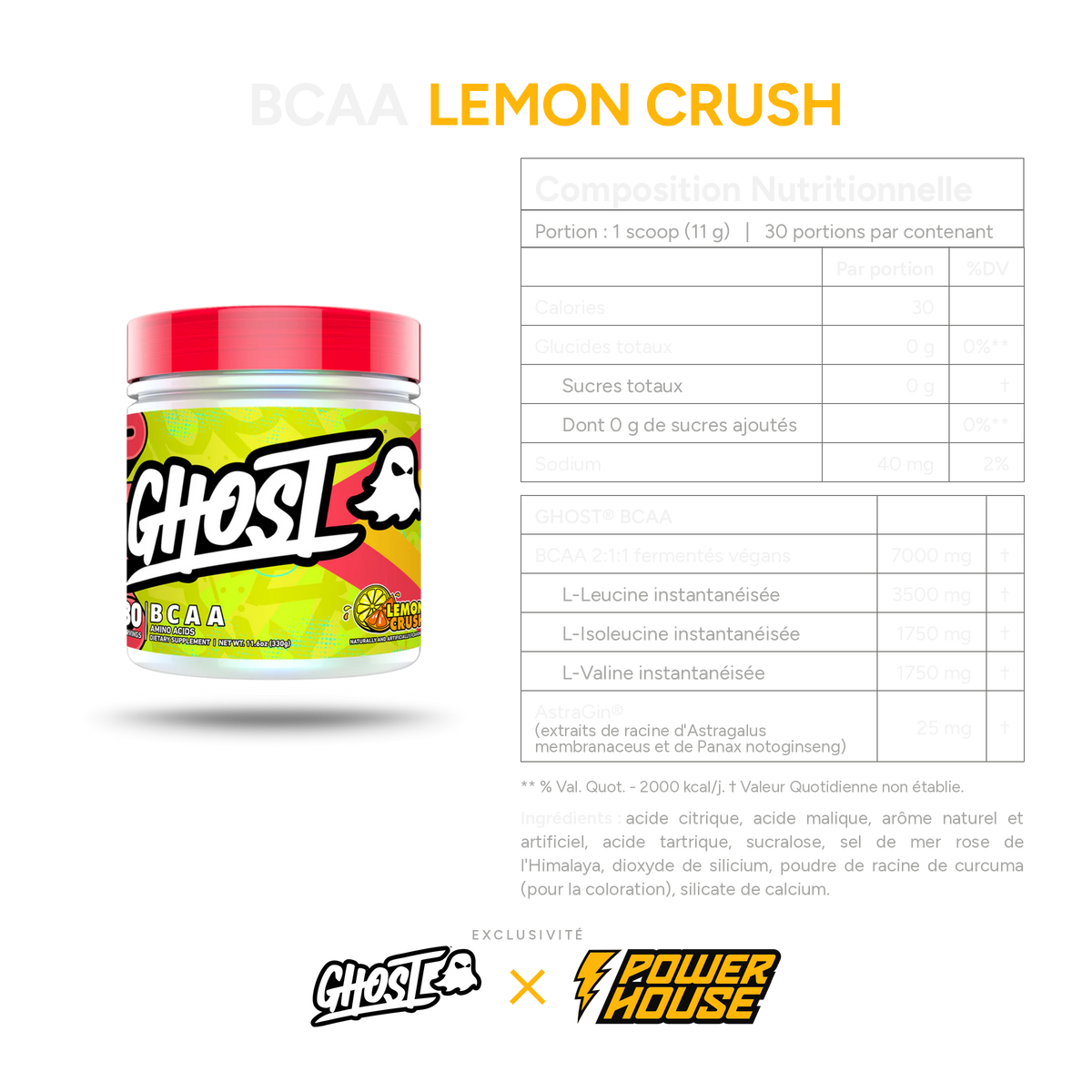 GHOST® BCAA