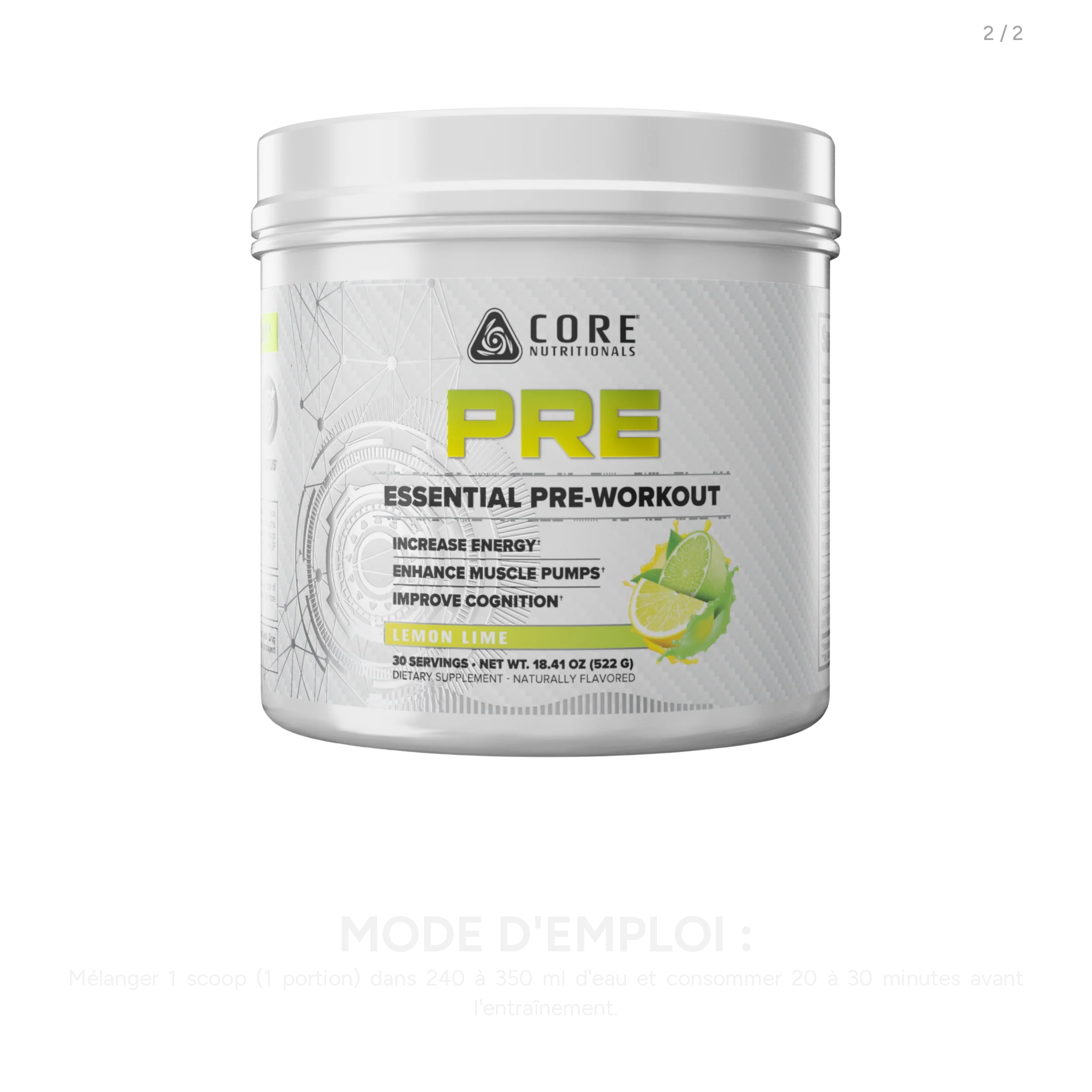 Core Nutritionals PRE