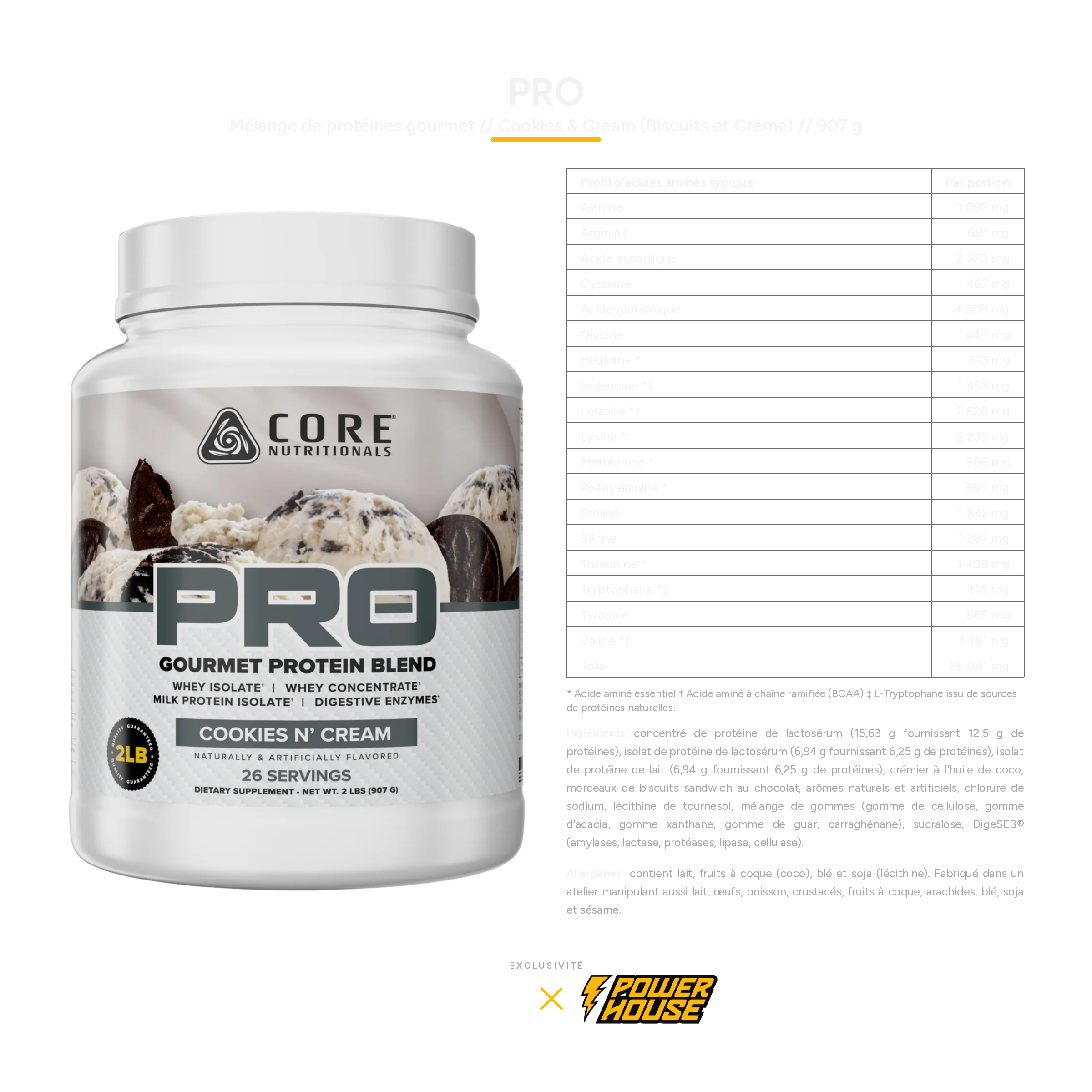 Core Nutritionals PRO