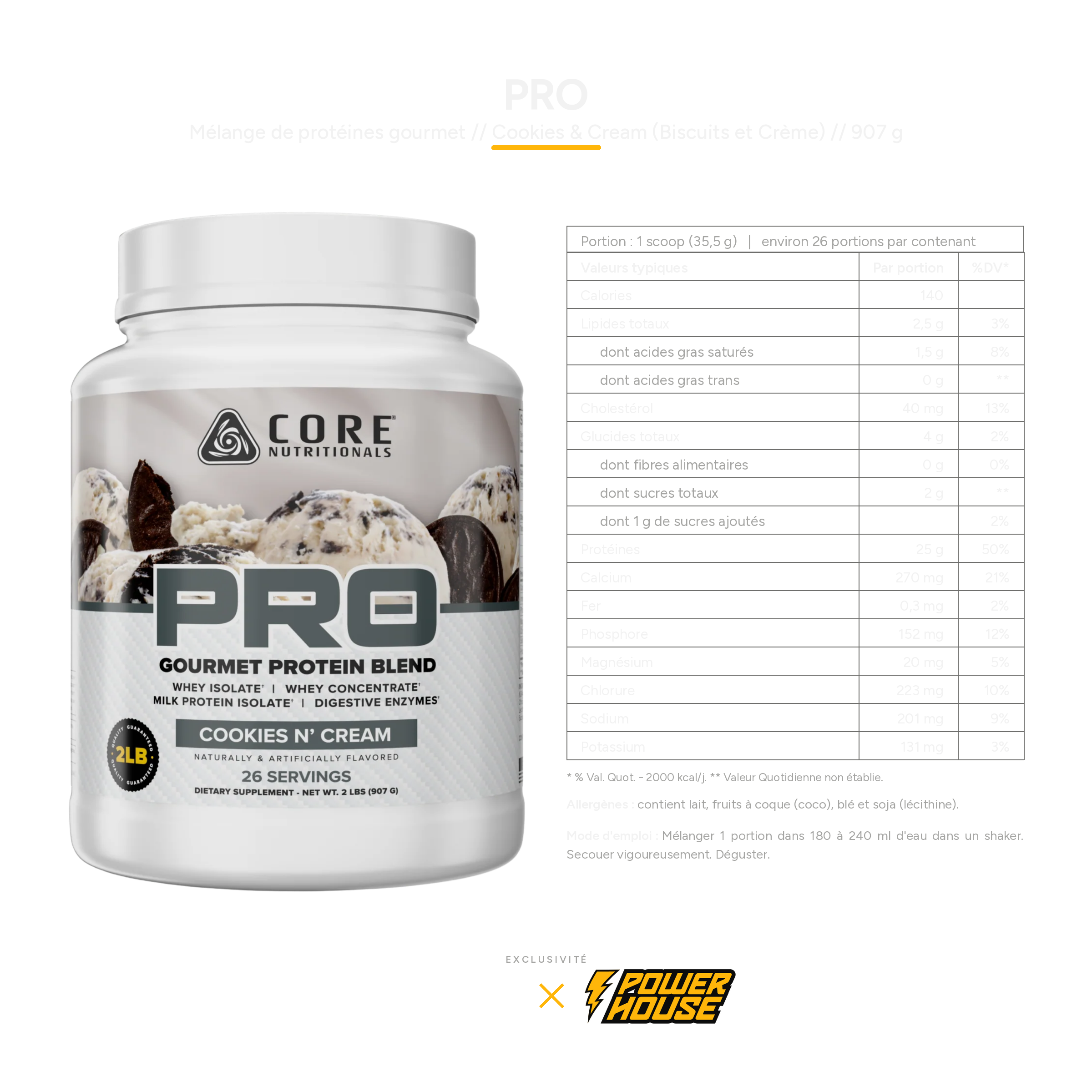 Core Nutritionals PRO