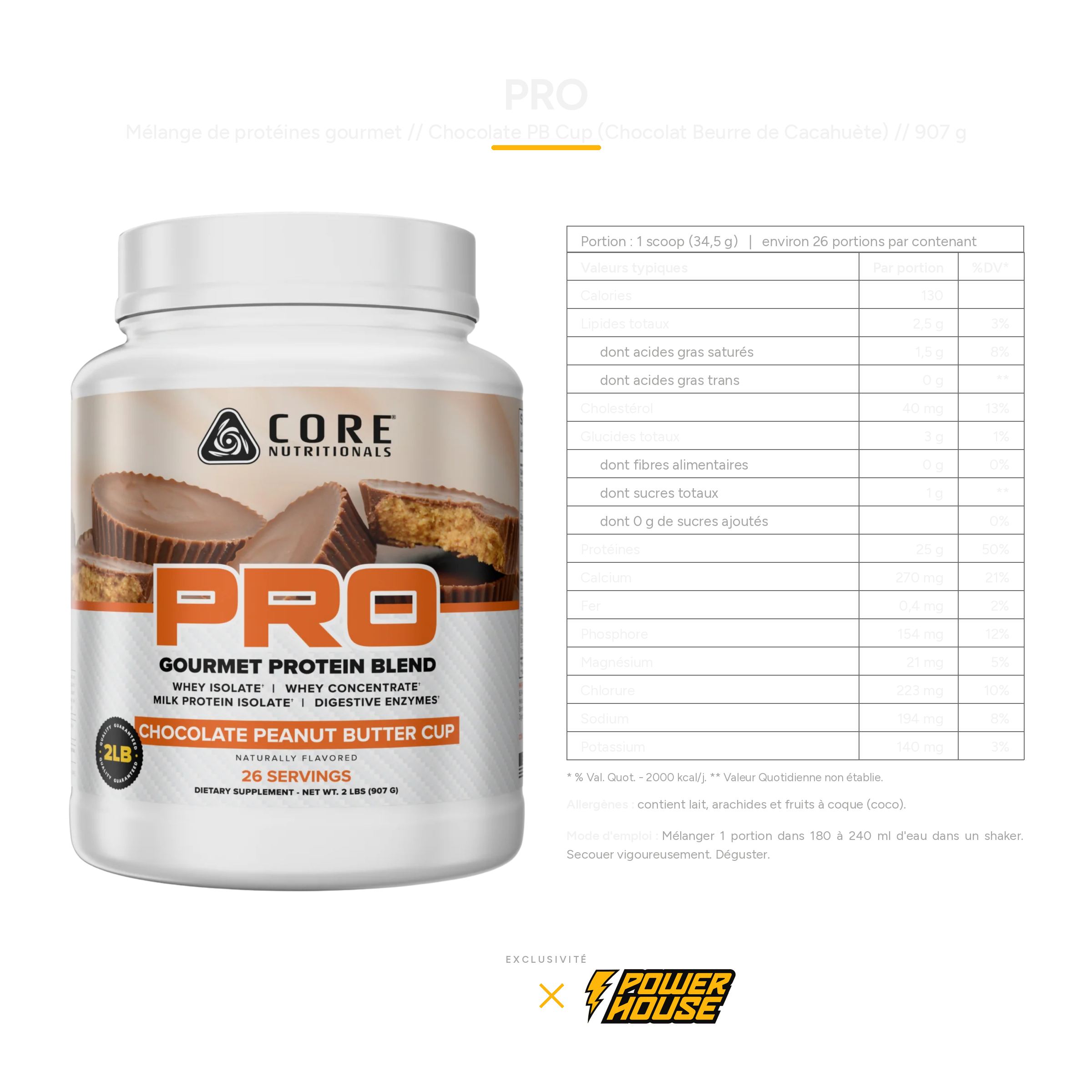 Core Nutritionals PRO