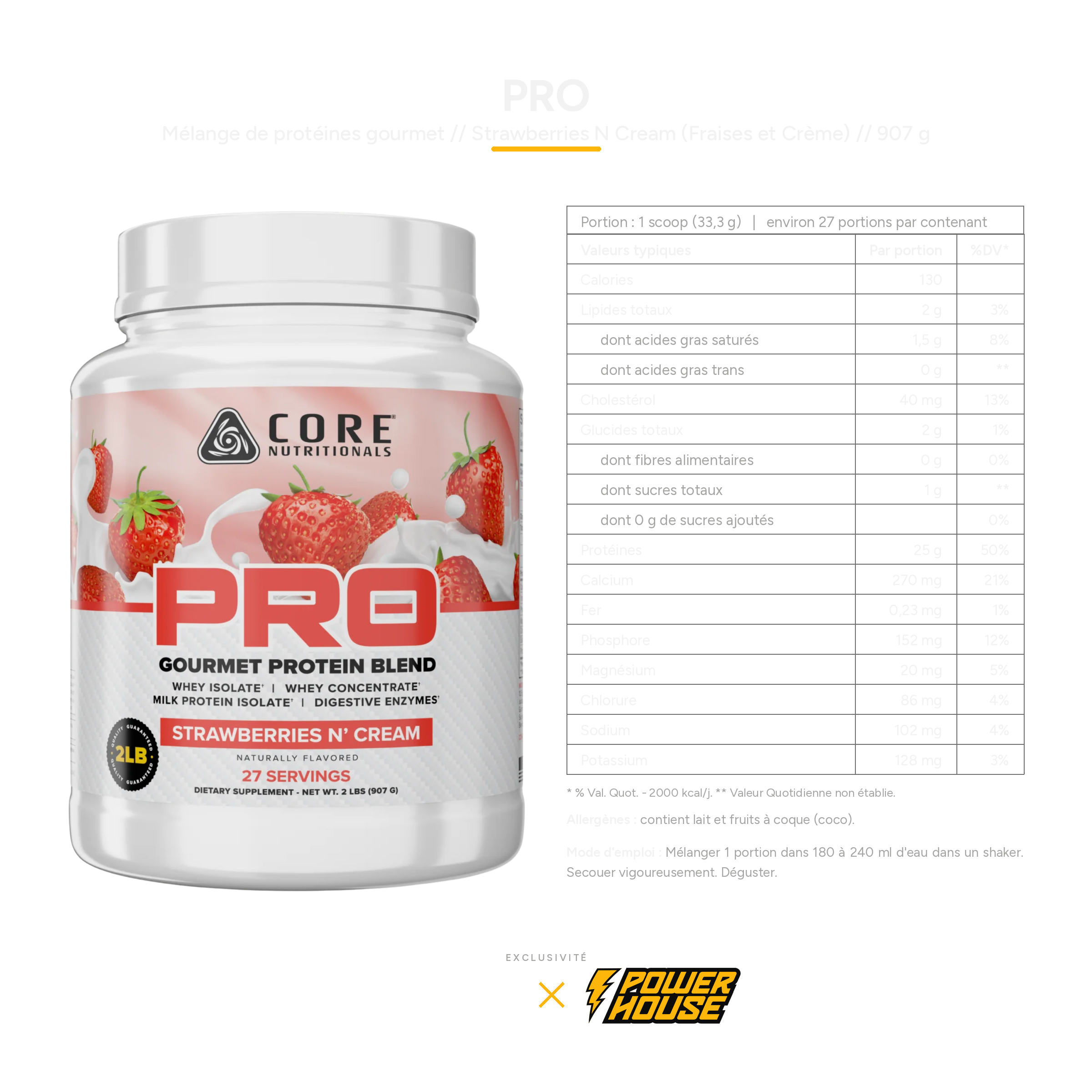 Core Nutritionals PRO