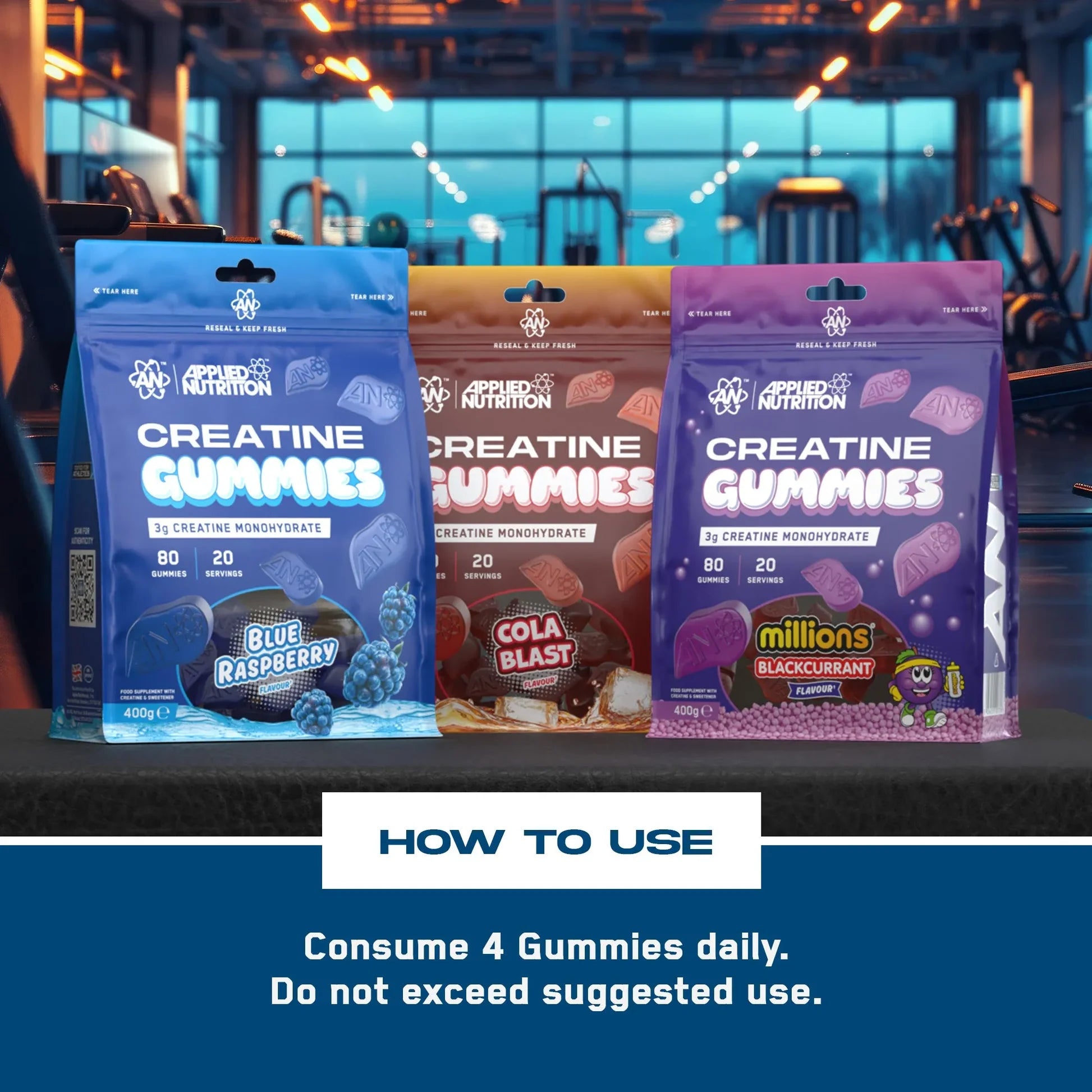 Créatine Monohydrate Gummies