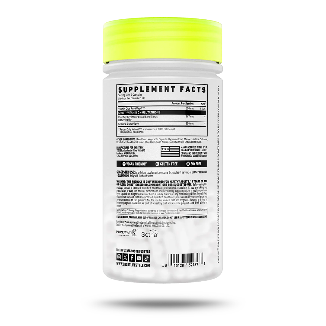 GHOST® BASICS Vitamin C + Glutathione