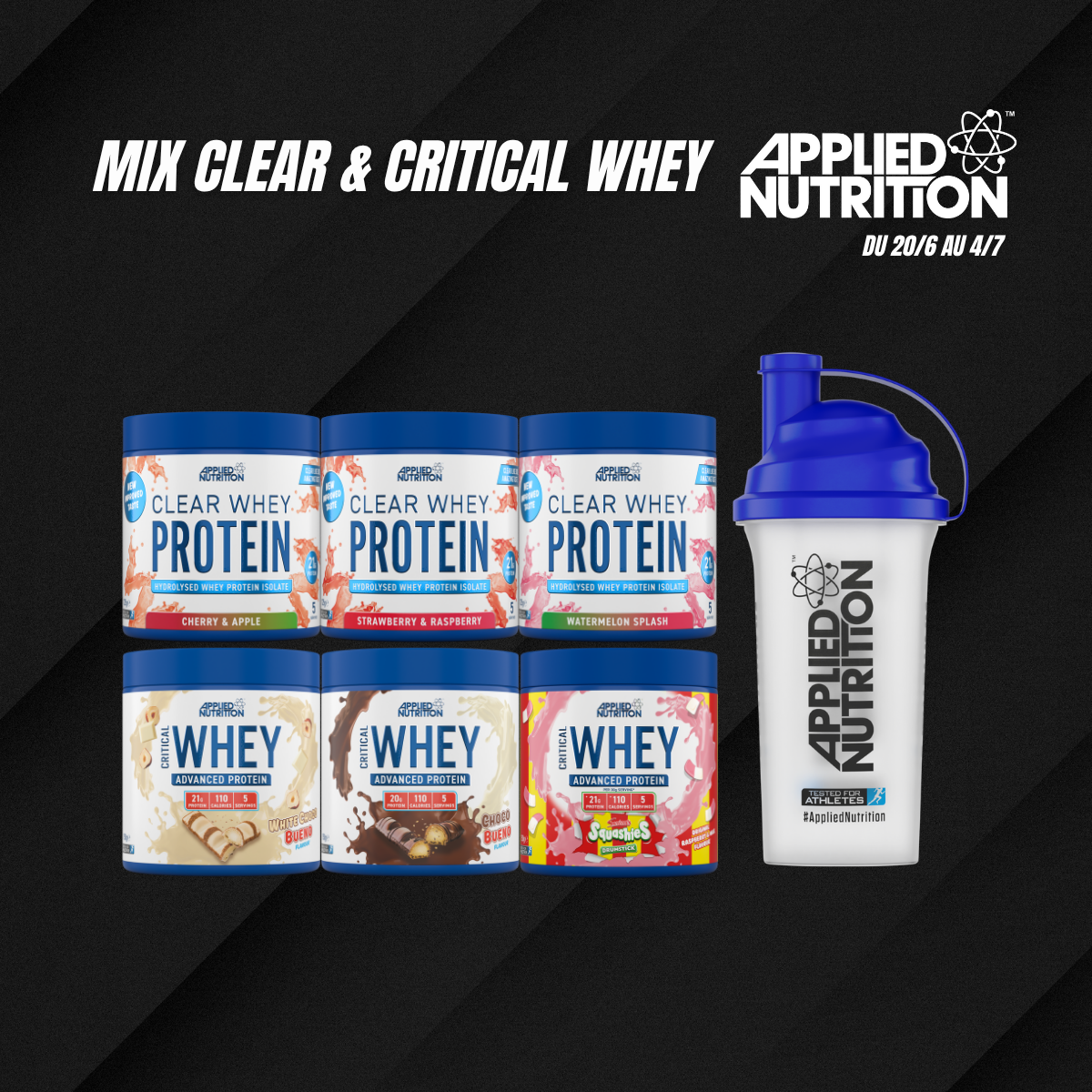 Mix Clear & Critical Whey