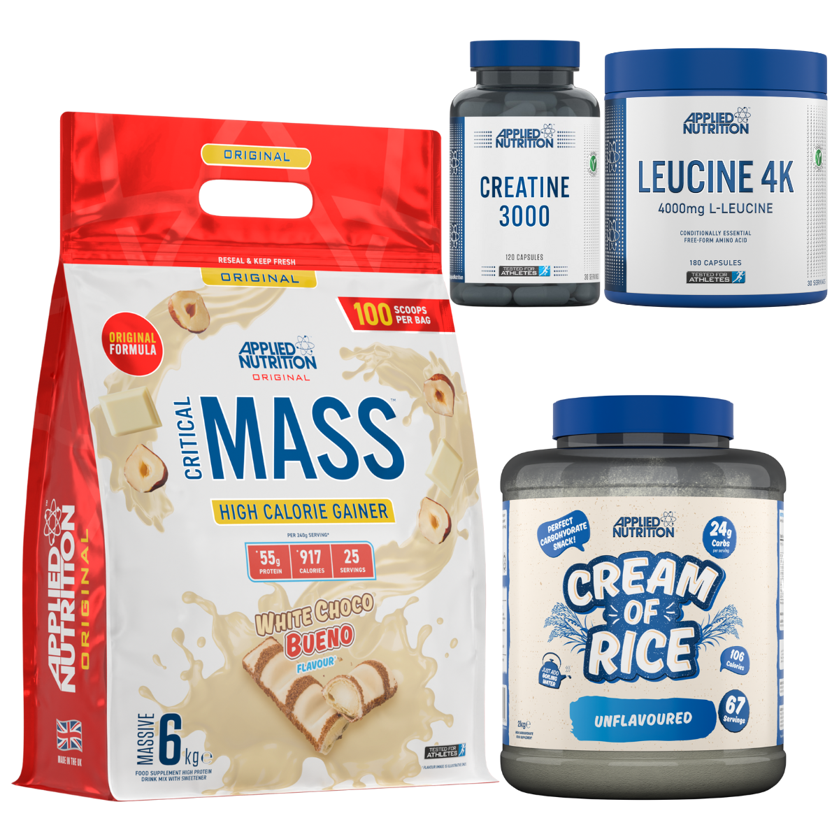 Pack Prise de Masse Applied Nutrition